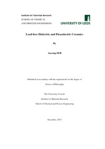 Piezoelectric thesis image