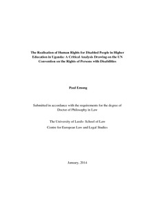Phd thesis human rights law