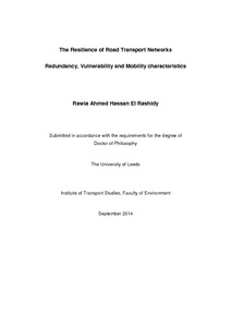 Phd thesis on transportation problem image