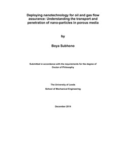 Flow assurance thesis picture
