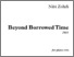 [thumbnail of Beyond Borrowed Time - score]