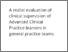 [thumbnail of Realist Evaluation of Clinical Supervision of Advanced Clinical Practitioners in General Practice Teams]