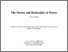 [thumbnail of The Nature and Rationality of Worry]